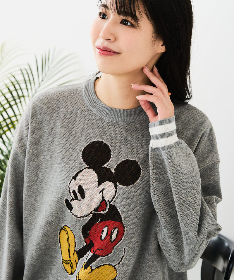 【DISNEY/ディズニー】DISNEY ジャガードニット
