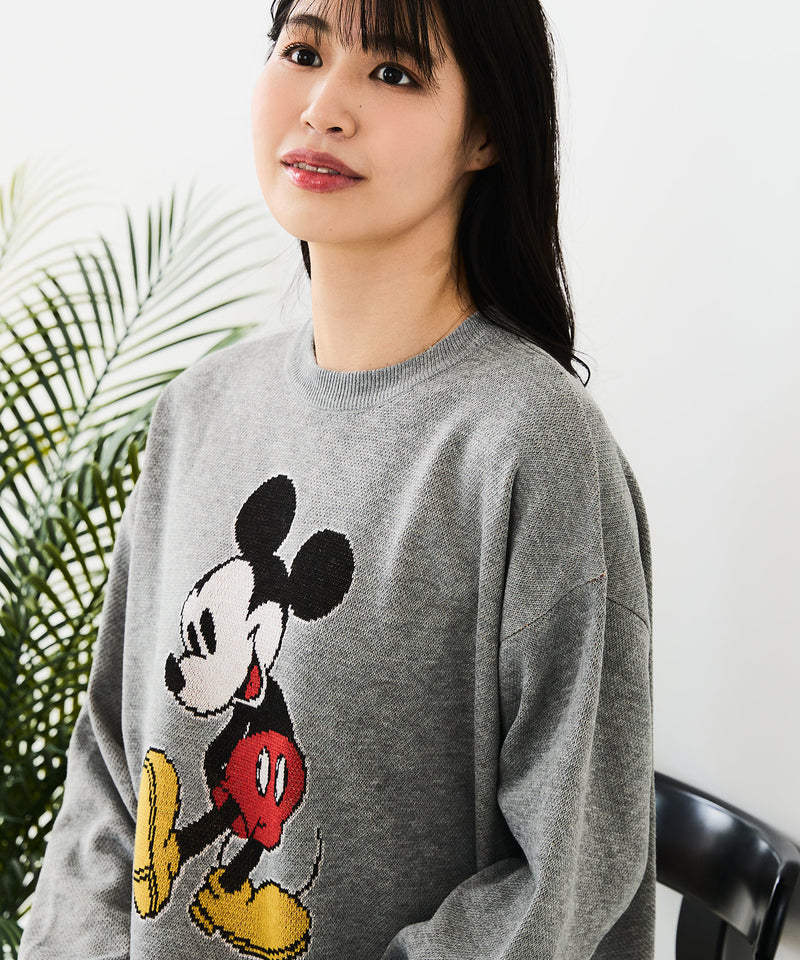【DISNEY/ディズニー】DISNEY ジャガードニット