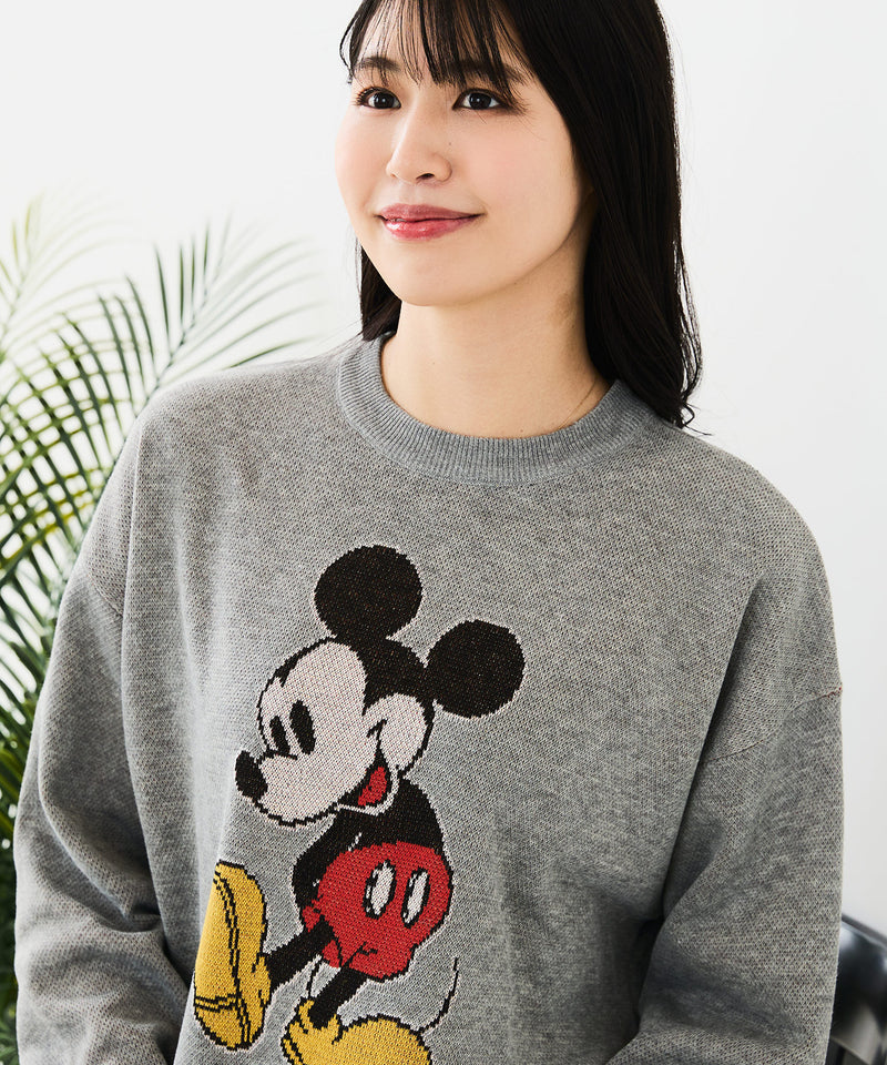 【DISNEY/ディズニー】DISNEY ジャガードニット