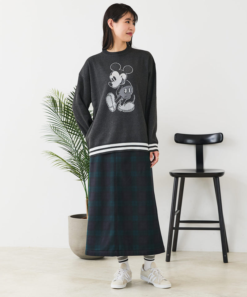 【DISNEY/ディズニー】DISNEY ジャガードニット