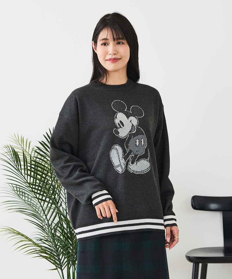 【DISNEY/ディズニー】DISNEY ジャガードニット