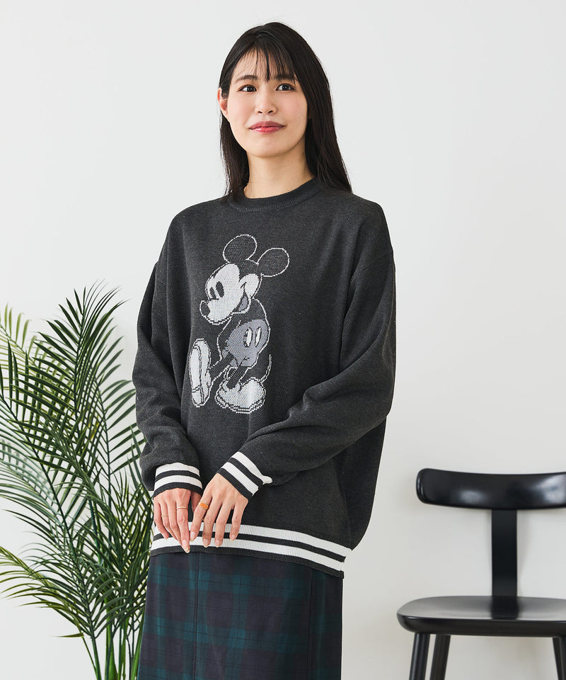 【DISNEY/ディズニー】DISNEY ジャガードニット