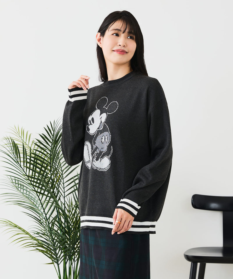【DISNEY/ディズニー】DISNEY ジャガードニット