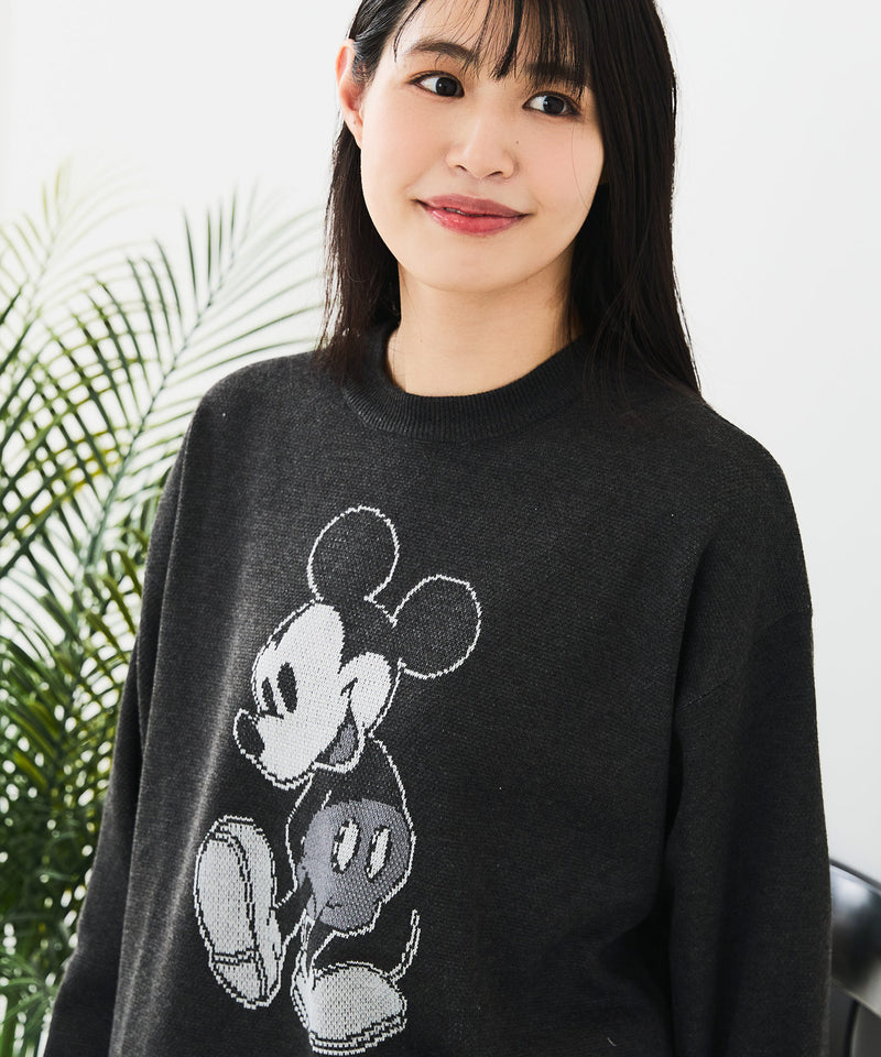 【DISNEY/ディズニー】DISNEY ジャガードニット