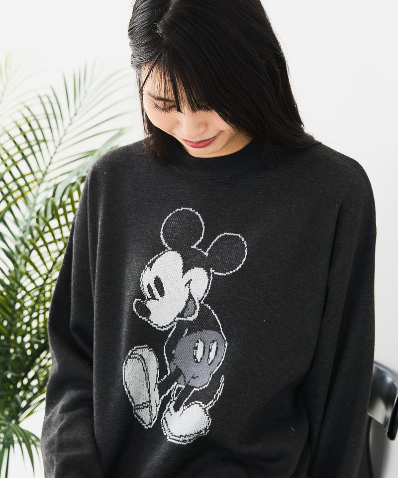 【DISNEY/ディズニー】DISNEY ジャガードニット