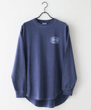 【UNDER WRAPS/アンダーラップス】ピグメント加工 バックプリントロンT zo