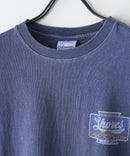 【UNDER WRAPS/アンダーラップス】ピグメント加工 バックプリントロンT zo