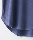 【UNDER WRAPS/アンダーラップス】ピグメント加工 バックプリントロンT zo