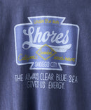 【UNDER WRAPS/アンダーラップス】ピグメント加工 バックプリントロンT zo