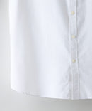 フレンチリネンミックス 長袖 リラックスフィット バンドカラーシャツ【Blue Standard:ブルースタンダード】