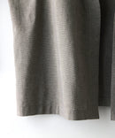 フレンチリネンミックス カーディガン 吸水速乾 麻混　クールビズ【Blue Standard:ブルースタンダード】