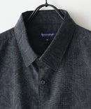 COOLMAXリネンミックス7分袖シャツ【BLUE STANDARD/ブルースタンダード