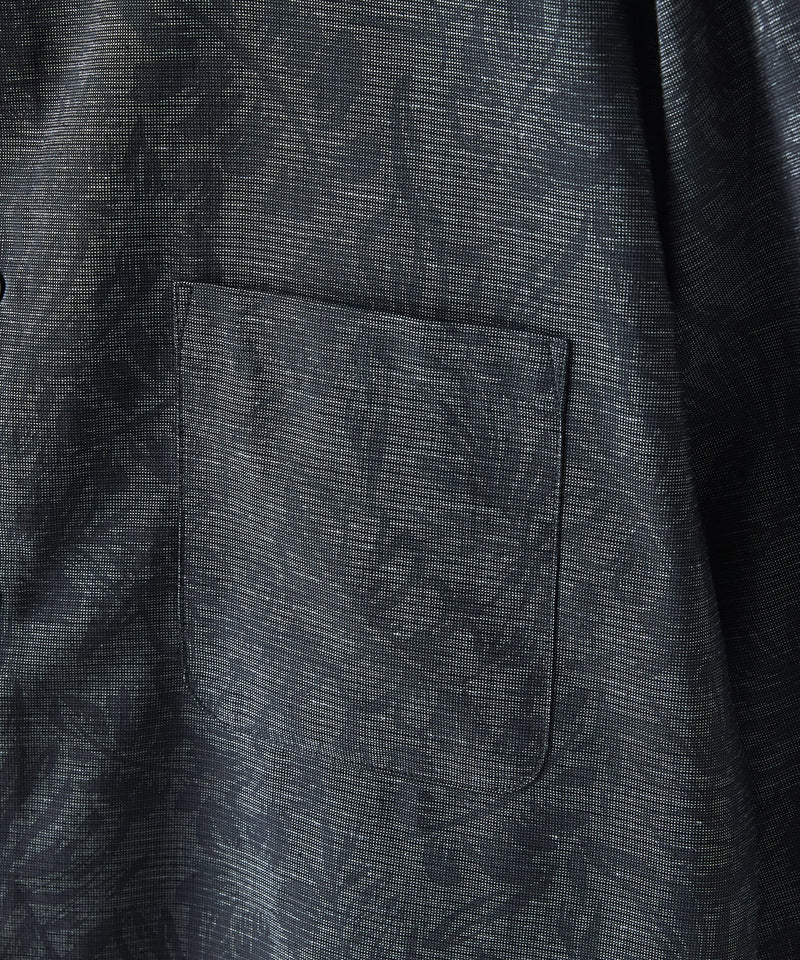 COOLMAXリネンミックス7分袖シャツ【BLUE STANDARD/ブルースタンダード