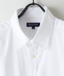 【Blue Standard:ブルースタンダード】フレンチリネンミックス 長袖 リラックスフィットシャツ