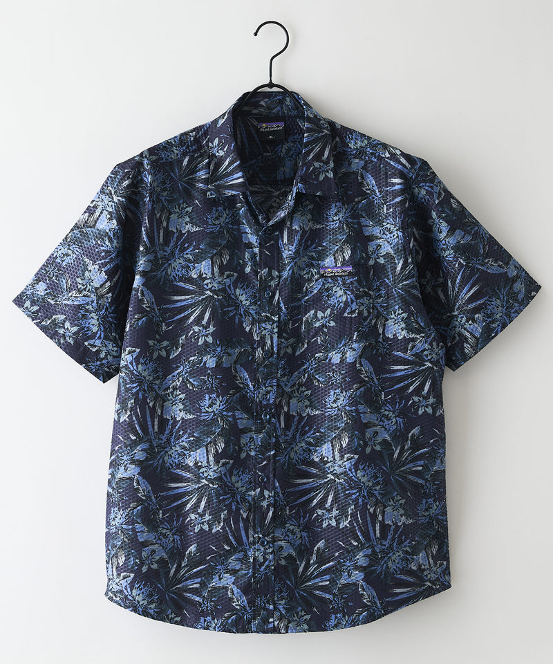 ライトリップル 総柄シャツ RAGGED MOUNTAIN