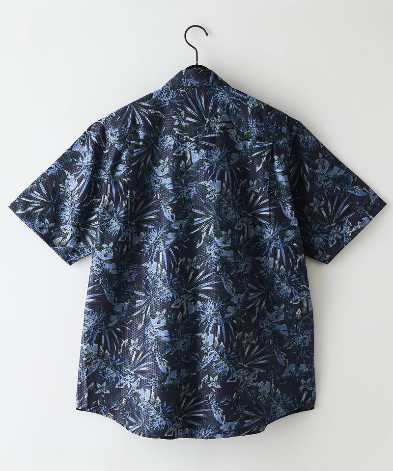 ライトリップル 総柄シャツ RAGGED MOUNTAIN