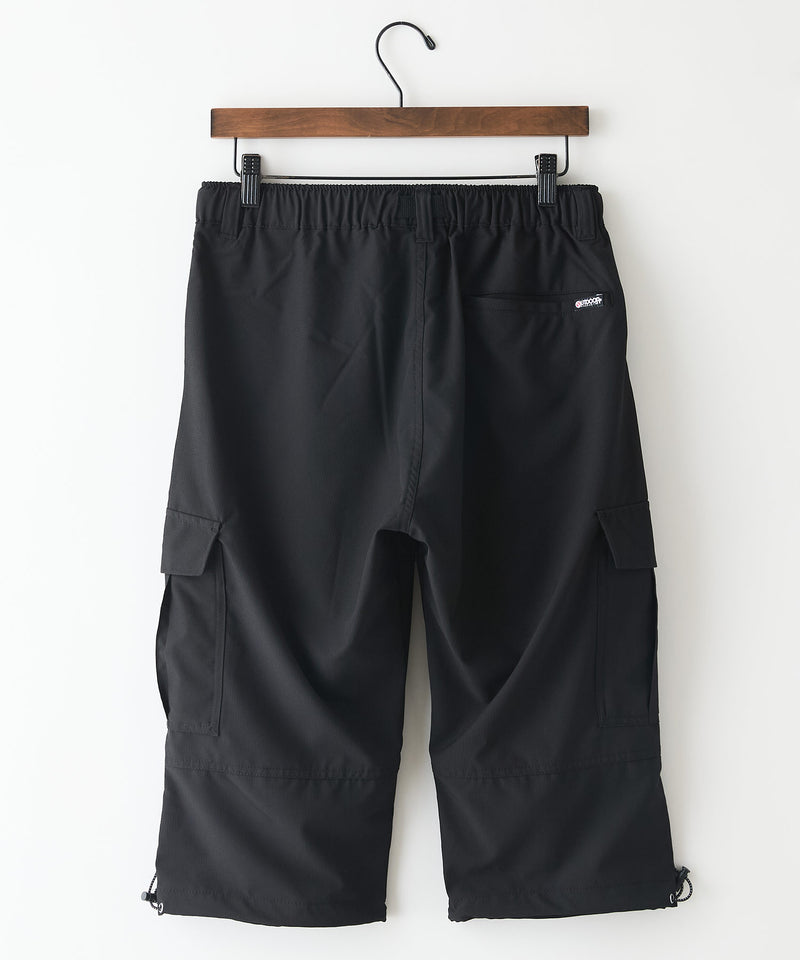 ストレッチリップストップ クロップドパンツ ７分丈 速乾 UVカット【OUTDOOR PRODUCTS/アウトドアプロダクツ】