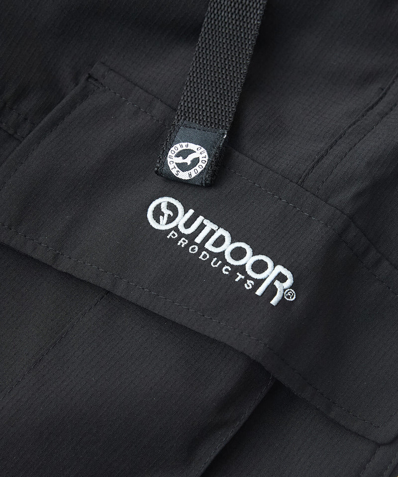 ストレッチリップストップ クロップドパンツ ７分丈 速乾 UVカット【OUTDOOR PRODUCTS/アウトドアプロダクツ】