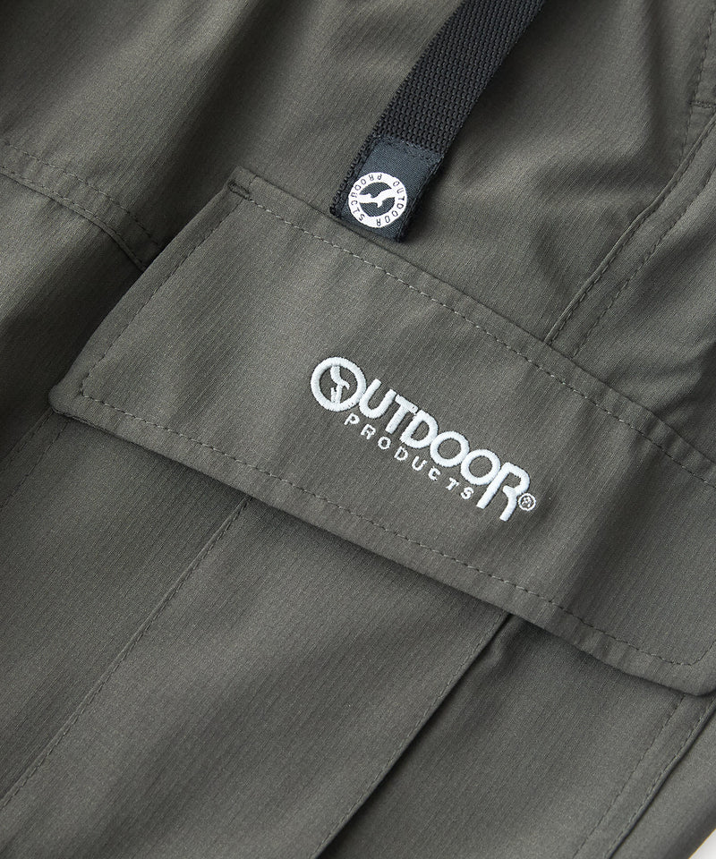 ストレッチリップストップ クロップドパンツ ７分丈 速乾 UVカット【OUTDOOR PRODUCTS/アウトドアプロダクツ】