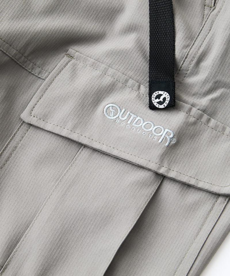ストレッチリップストップ クロップドパンツ ７分丈 速乾 UVカット【OUTDOOR PRODUCTS/アウトドアプロダクツ】
