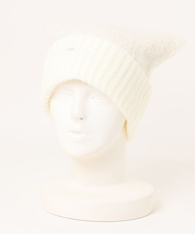 【FILA/フィラ】ネコミミニットキャップ