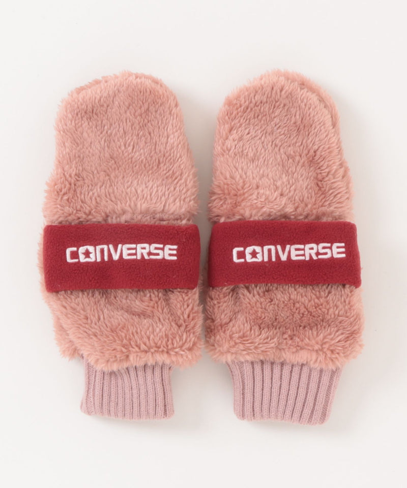 【CONVERSE/コンバース】フリースバンド ボアグローブ ミトン