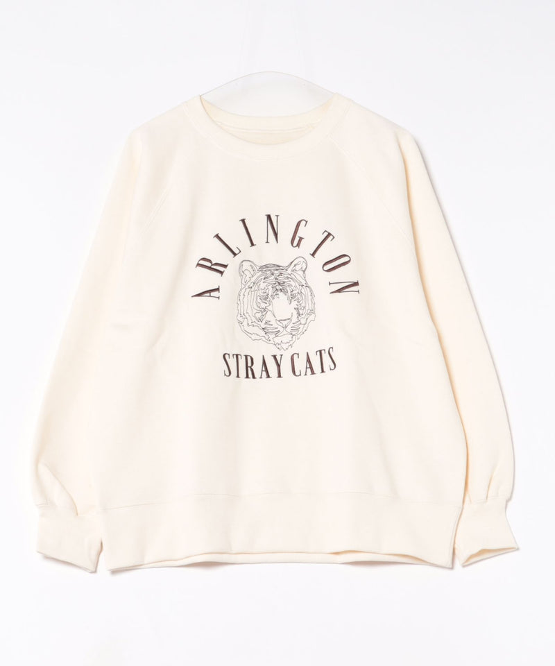 【C-FORT POINT/フォートポイント】トラ柄 ステッチトレーナー