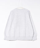 【C-FORT POINT/フォートポイント】カレッジロゴ ステッチ刺繍トレーナー