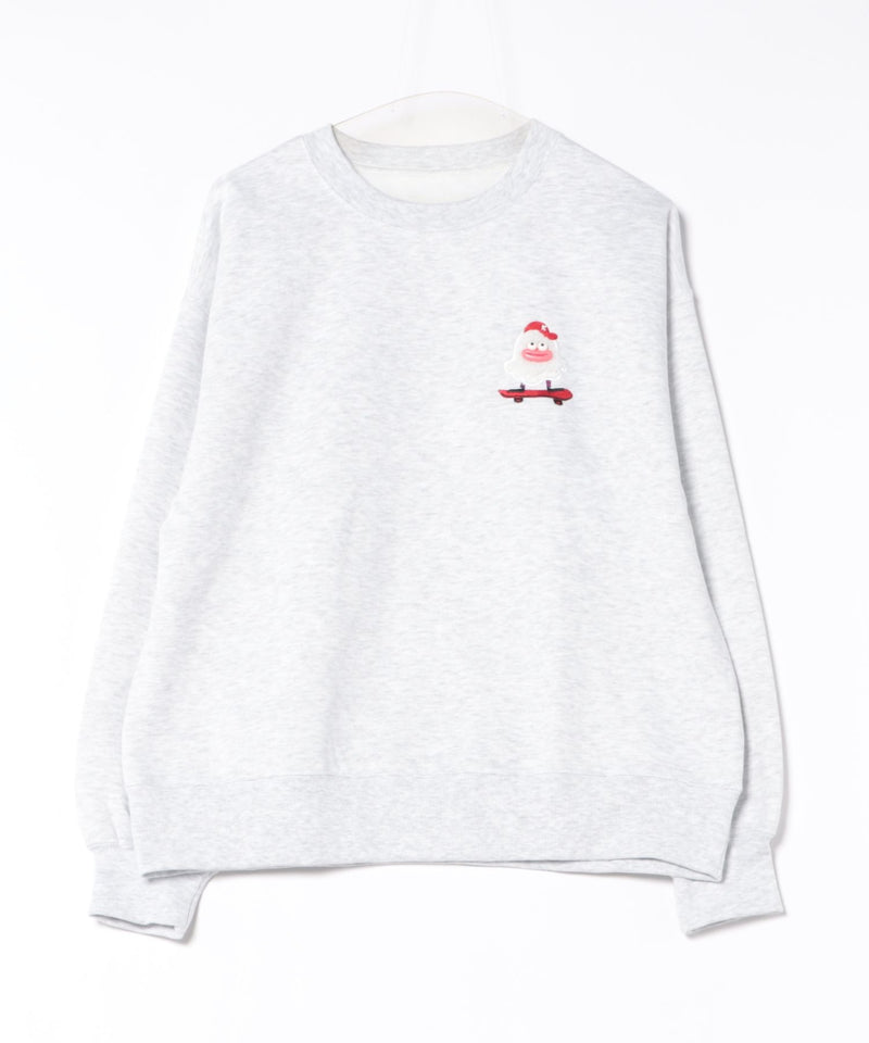 【C-FORT POINT/フォートポイント】オバケスケボー 刺繍トレーナー