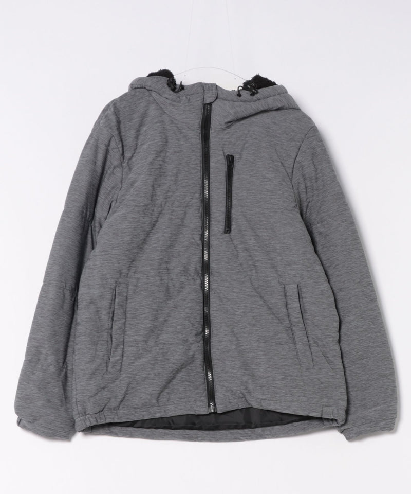 【Blue Standard/ブルースタンダード】カチオン杢ニット ストレッチ中綿ジャケット