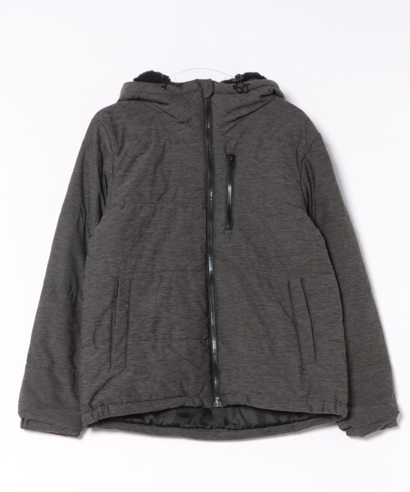 【Blue Standard/ブルースタンダード】カチオン杢ニット ストレッチ中綿ジャケット