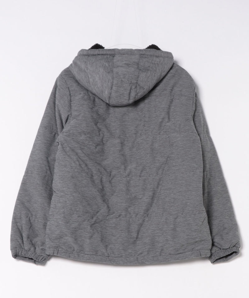 【Blue Standard/ブルースタンダード】カチオン杢ニット ストレッチ中綿ジャケット