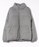 【Blue Standard/ブルースタンダード】ウールタッチ ヘリンボーン ファイバーダウンジャケット 軽量 大人カジュアル