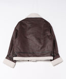 【C-FORT POINT/フォートポイント】合皮ライダースジャケット