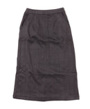 【C-FORT POINT/フォートポイント】裏地ベロア 台形スカート