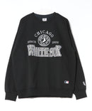 【MLB/メジャーリーグベースボール】 裏起毛 レトロロゴ クルーネックトレーナー スウェット