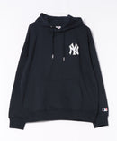 【MLB/メジャーリーグベースボール】裏起毛 バックロゴ フーディー プルオーバーパーカー