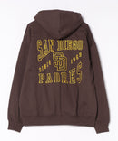 【MLB/メジャーリーグベースボール】裏起毛 バックロゴ フーディー プルオーバーパーカー