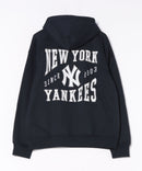 【MLB/メジャーリーグベースボール】裏起毛 バックロゴ フーディー プルオーバーパーカー