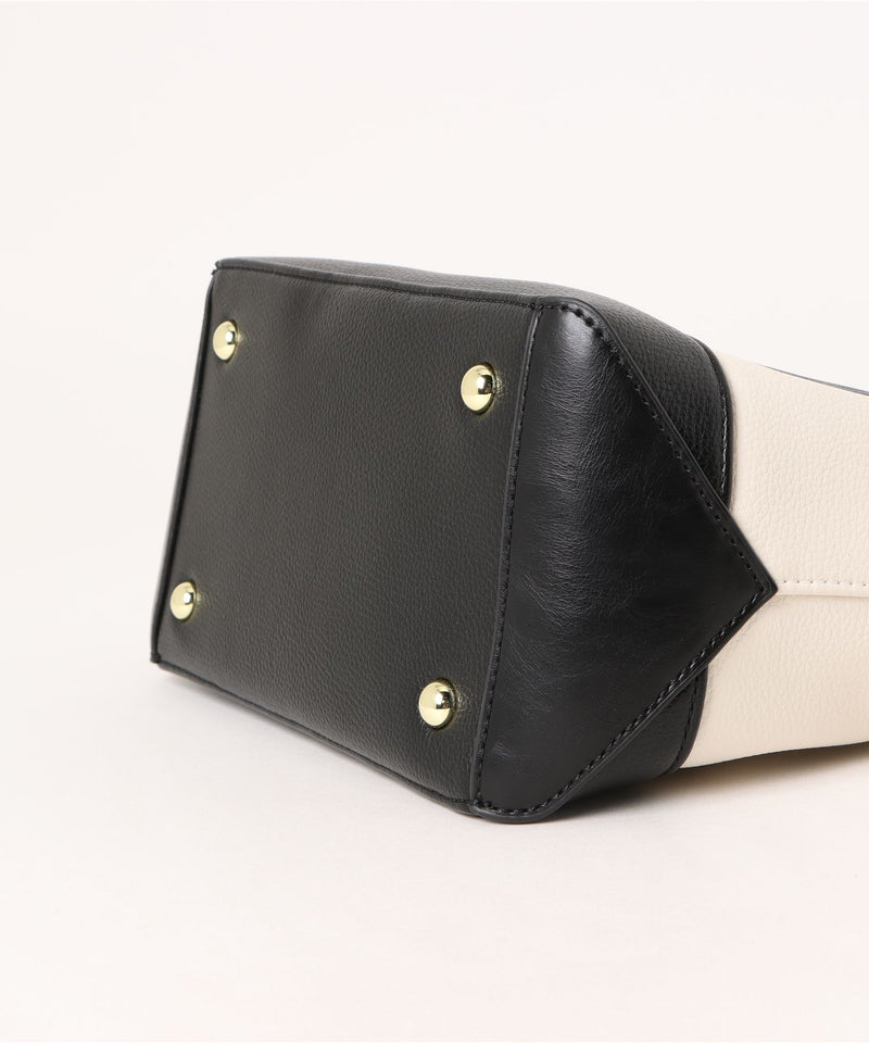 【U.S. POLO ASSN./ユーエスポロアッスン】PUレザー ミニトートバッグ