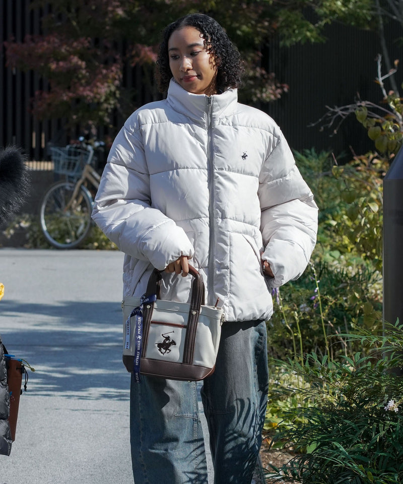 【U.S. POLO ASSN./ユーエスポロアッスン】PUレザー ミニトートバッグ