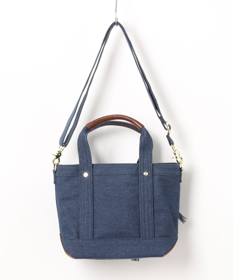【U.S. POLO ASSN./ユーエスポロアッスン】デニム ミニトートバッグ