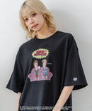 【DISCUS/ディスカス】【選べる丈感・ビーバス＆バッドヘッド】DISCUS×BEAVIS AND BUTT-HEAD コラボＴシャツ 綿100% クルーネック アニメ キャラクタープリント アメカジ ストリート