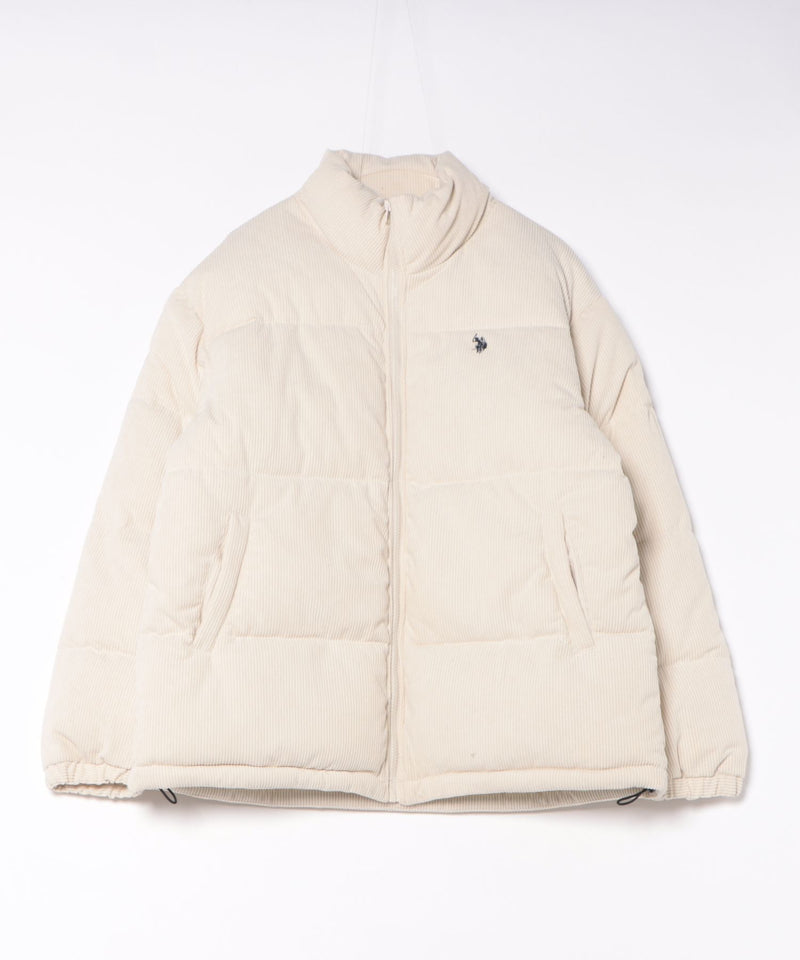 【U.S. POLO ASSN./ユーエスポロアッスン】コーデュロイパデッドジャケット