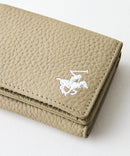 【BEVERLY HILLS POLO CLUB/ビバリーヒルズポロクラブ】【コンパクトながらお札・小銭・カードをしっかり収納】本革三つ折りミニウォレット ミニ財布 ミニバッグ キャッシュレス 上品 ギフト