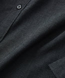 【Blue Standard:ブルースタンダード】フレンチリネンミックス 長袖 リラックスフィットシャツ