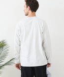 【汗染みの目立ちにくいTシャツ ZEROSTAIN/ゼロステイン】カートゥーン ヴィンテージ風プリント ビッグシルエット ロンT 防汚 ＵＶカット