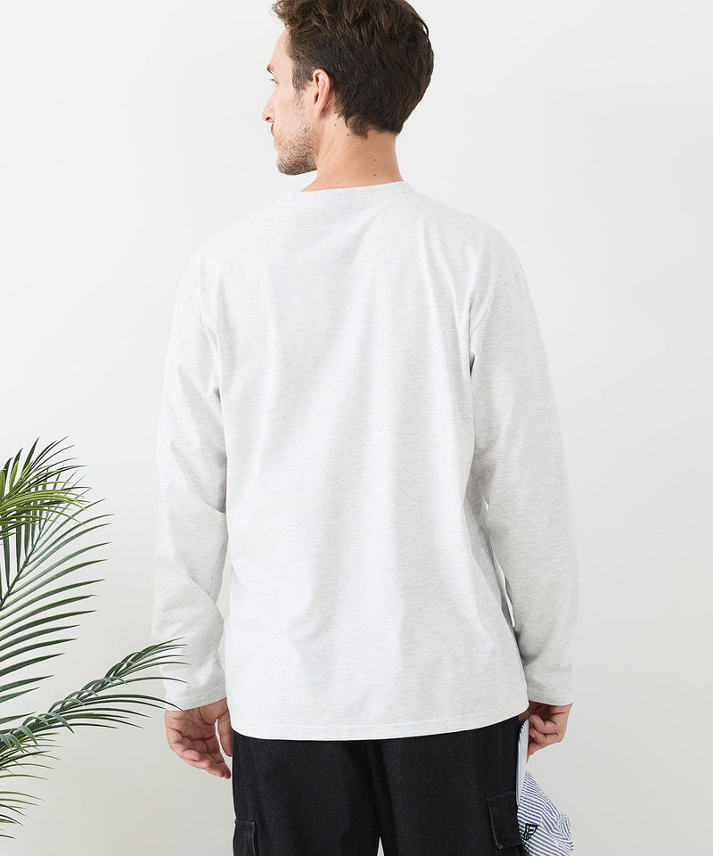 【汗染みの目立ちにくいTシャツ ZEROSTAIN/ゼロステイン】カートゥーン ヴィンテージ風プリント ビッグシルエット ロンT 防汚 ＵＶカット