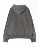 【BEN DAVIS/ベンデイビス】フードワッペン ブリーチ加工 フルジップパーカー フーディー