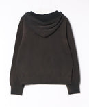 【BEN DAVIS/ベンデイビス】 ヴィンテージ加工 ワッペン ショート丈 フルジップパーカー